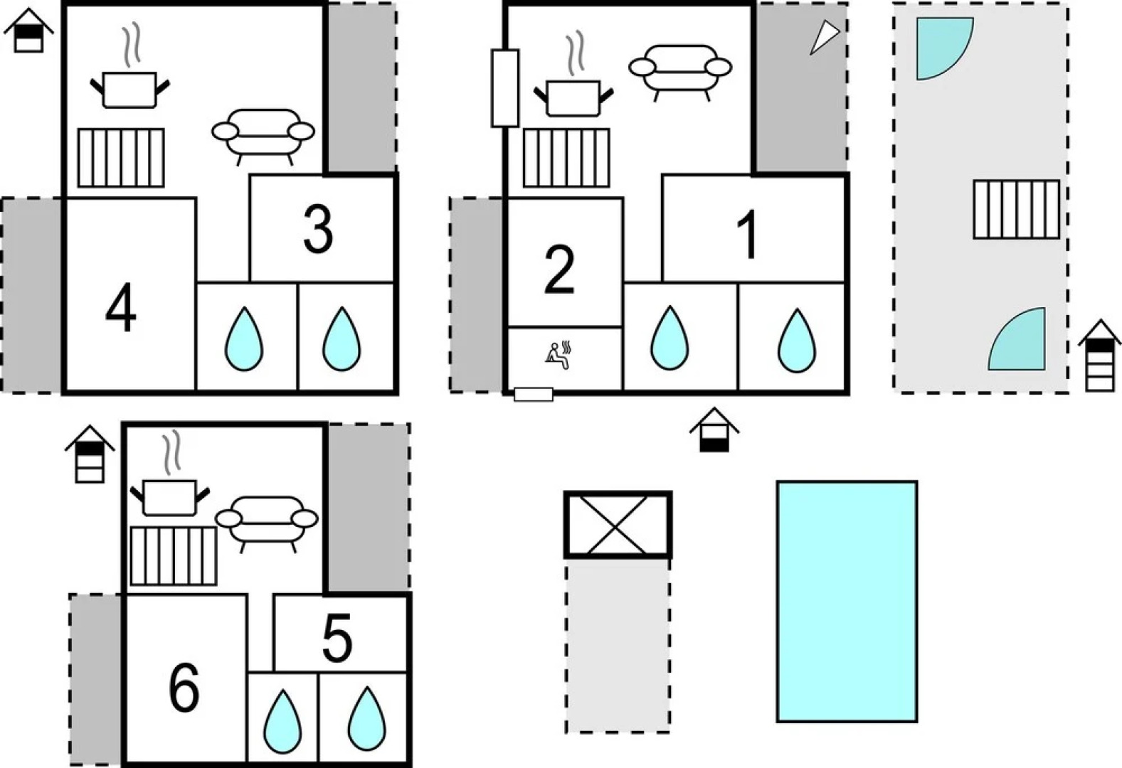 Amazing Home in Turanj with Outdoor Swimming Pool, Hot Tub & Sauna