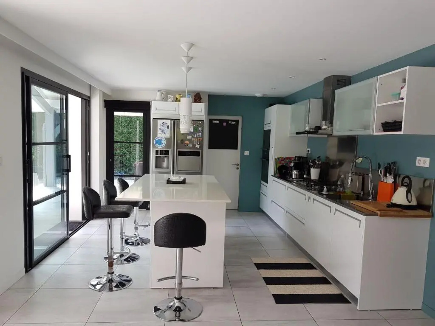 Ref 111 Seignosse, Villa de standing 4 étoiles partiellement climatisée avec piscine chauffée et Wifi au calme sur terrain 1100m2