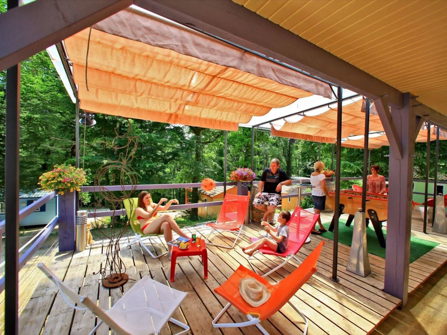 Les chambres du club vert du Périgord