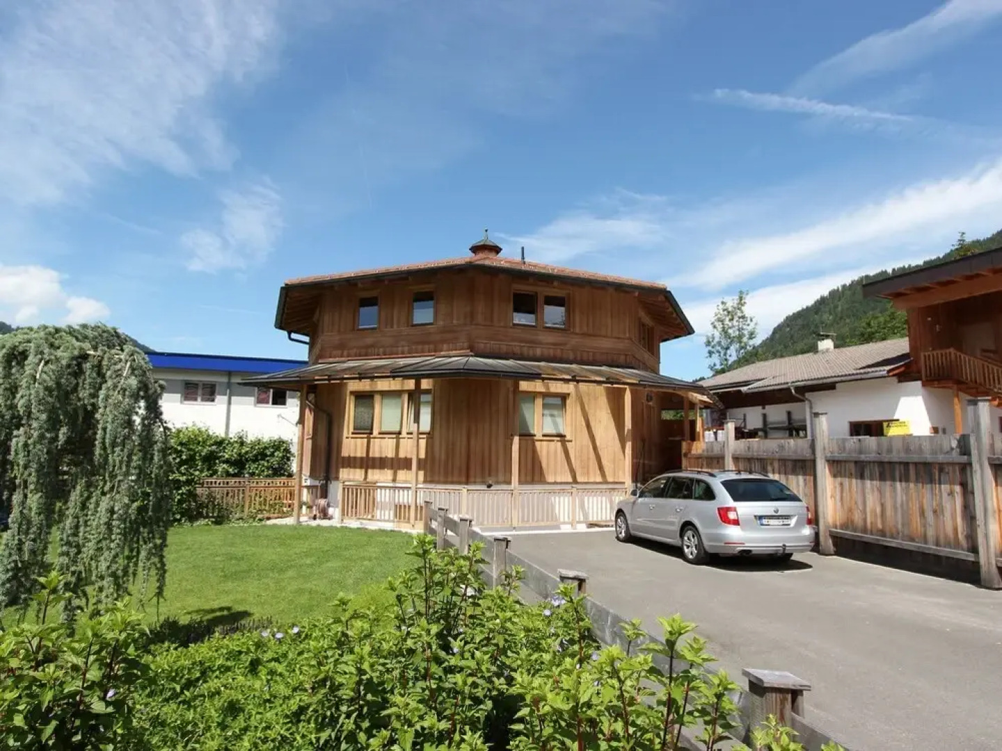 Wooden Chalet in Itter With Sauna