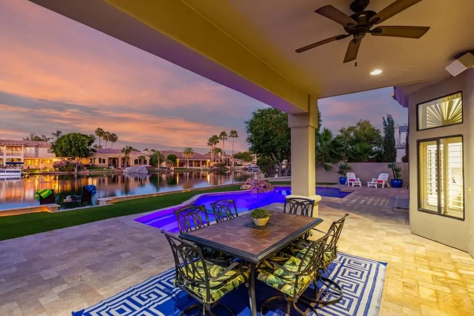 HUGE Luxury Waterfront Home w/ THEATER, GAME ROOM & SPARKLING POOL by RedAwning