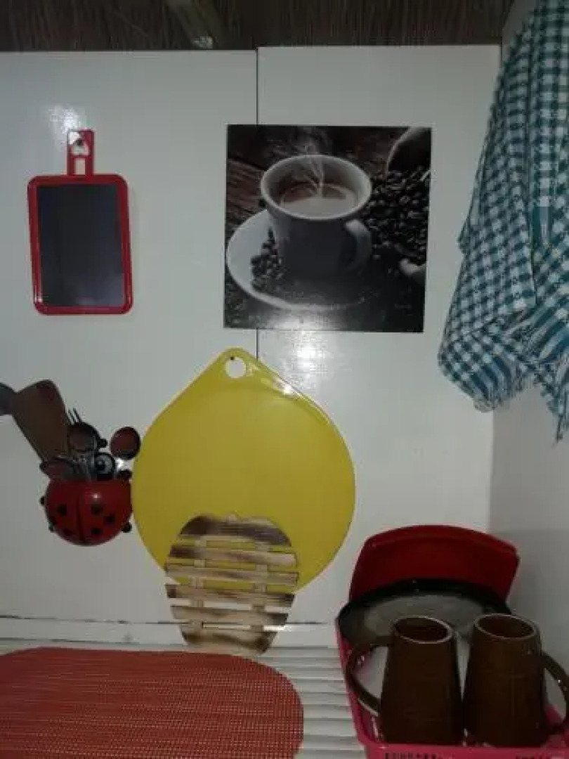 Bamboo village on the beach