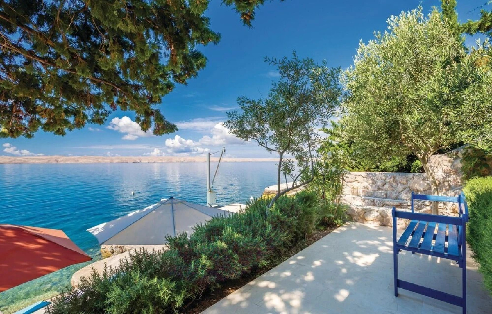 Awesome Apartment in Baric Draga With 1 Bedrooms and Wifi