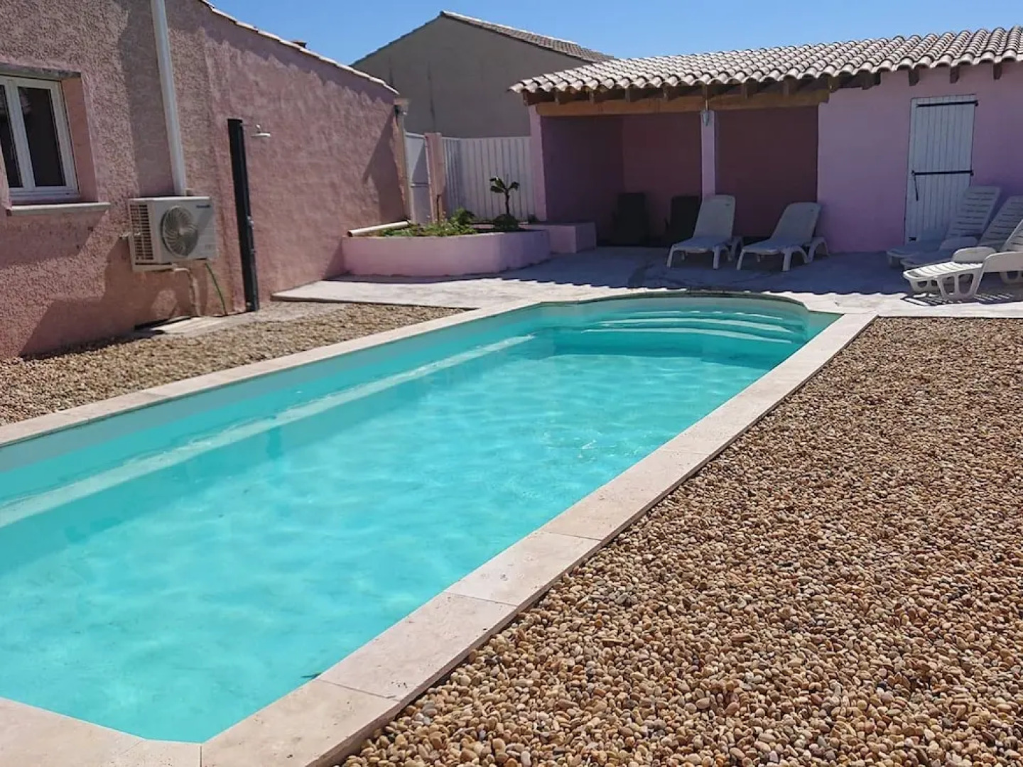 Air-conditioned Villa With Private, Fenced Swimming Pool With Covered Terrace