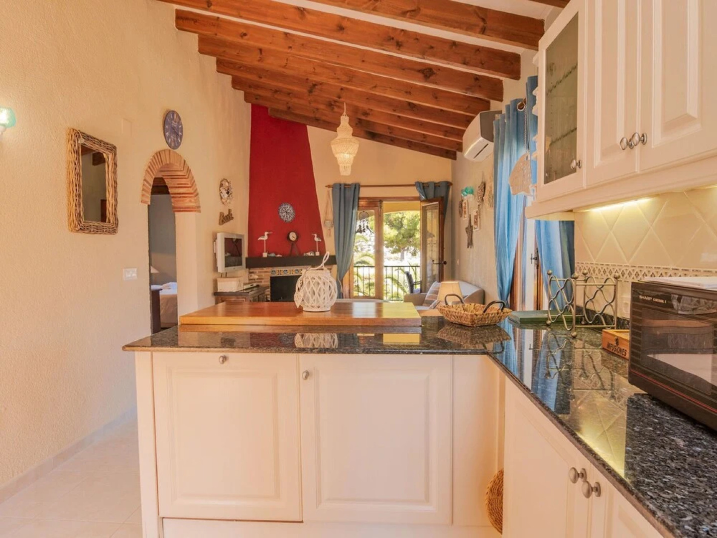 Spanish and Ibiza Style Holiday Home Next to Seabeach