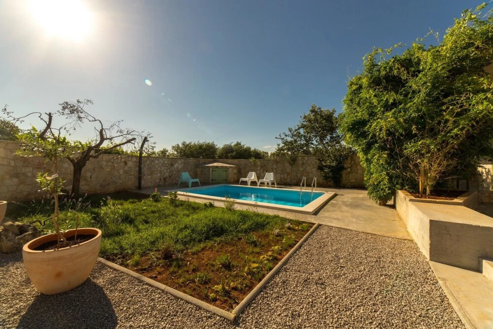 Villa With 3 Bedrooms in Mrgani, With Private Pool, Enclosed Garden an