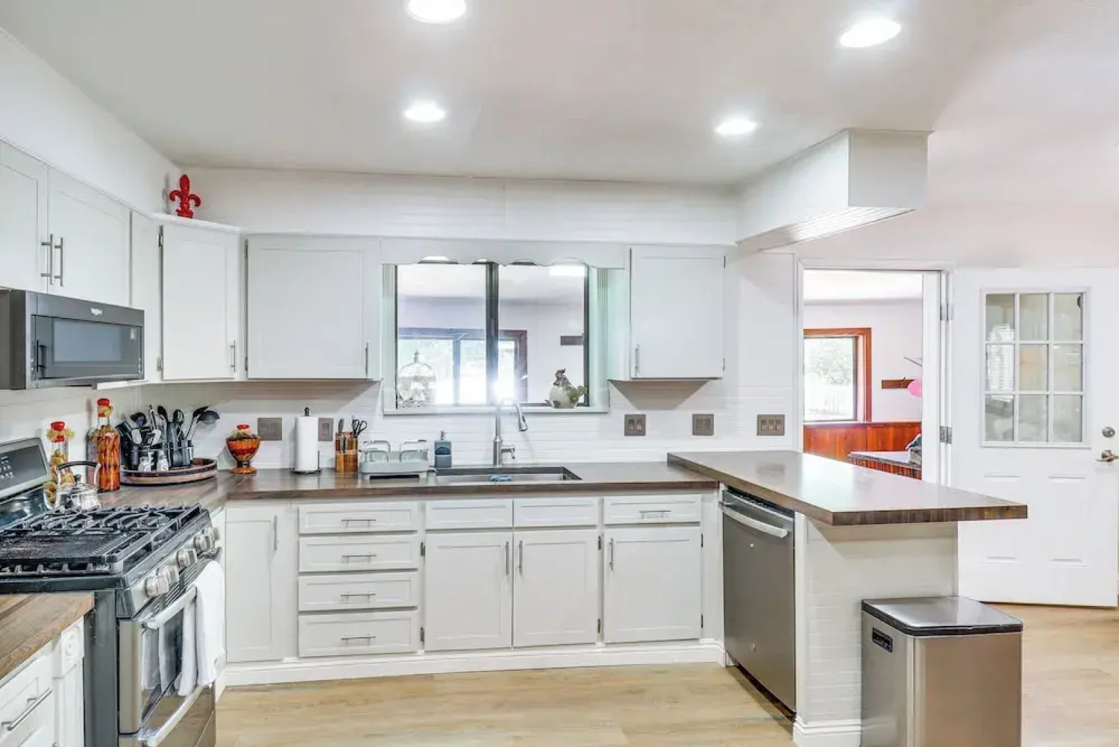 Walk to Rainbow Lake: Cabin w/ Game Room & Yard