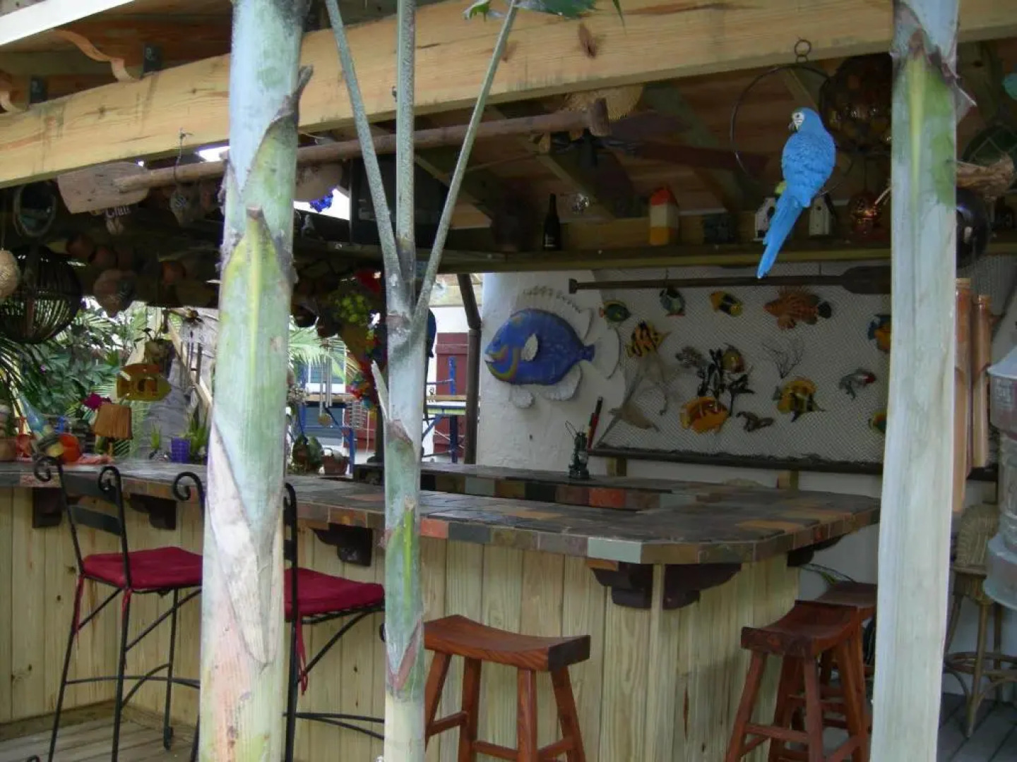 Downtown Whimsical Paradise Pool, Tiki Bar, 2 blocks to Atlantic Ave Delray