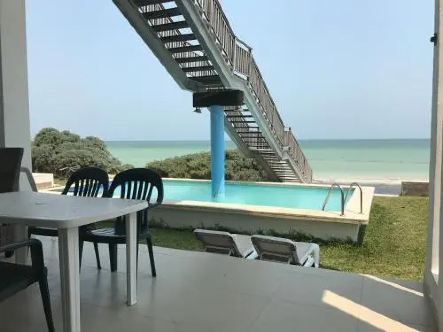 Beachfront Villa Solarium Garden House 1