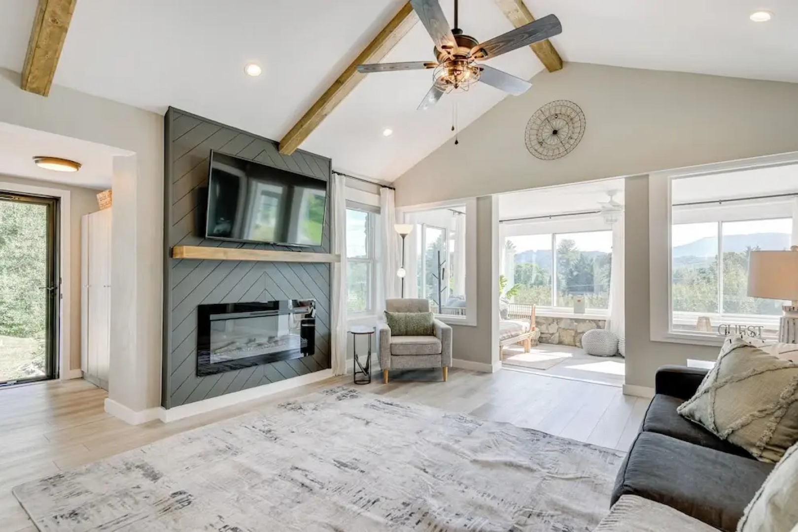 Updated + Modern Waynesville Cottage w/ Fire Pit