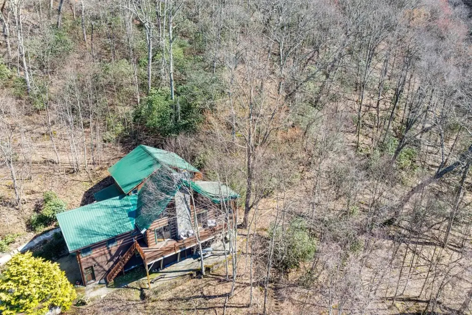 Spacious Maggie Valley Cabin w/ Waterfall On-site!