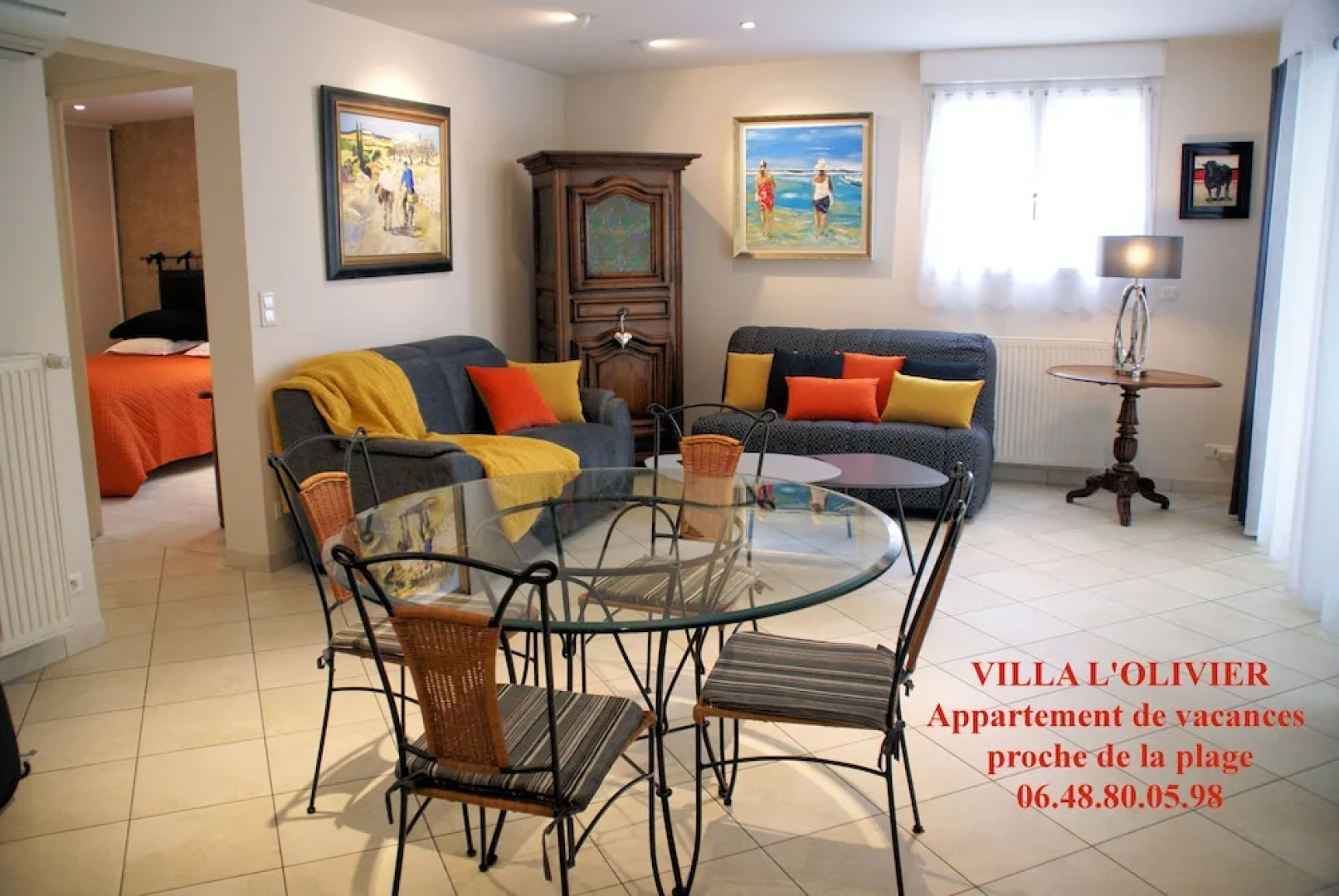 L'Appartement de la Villa l'Olivier