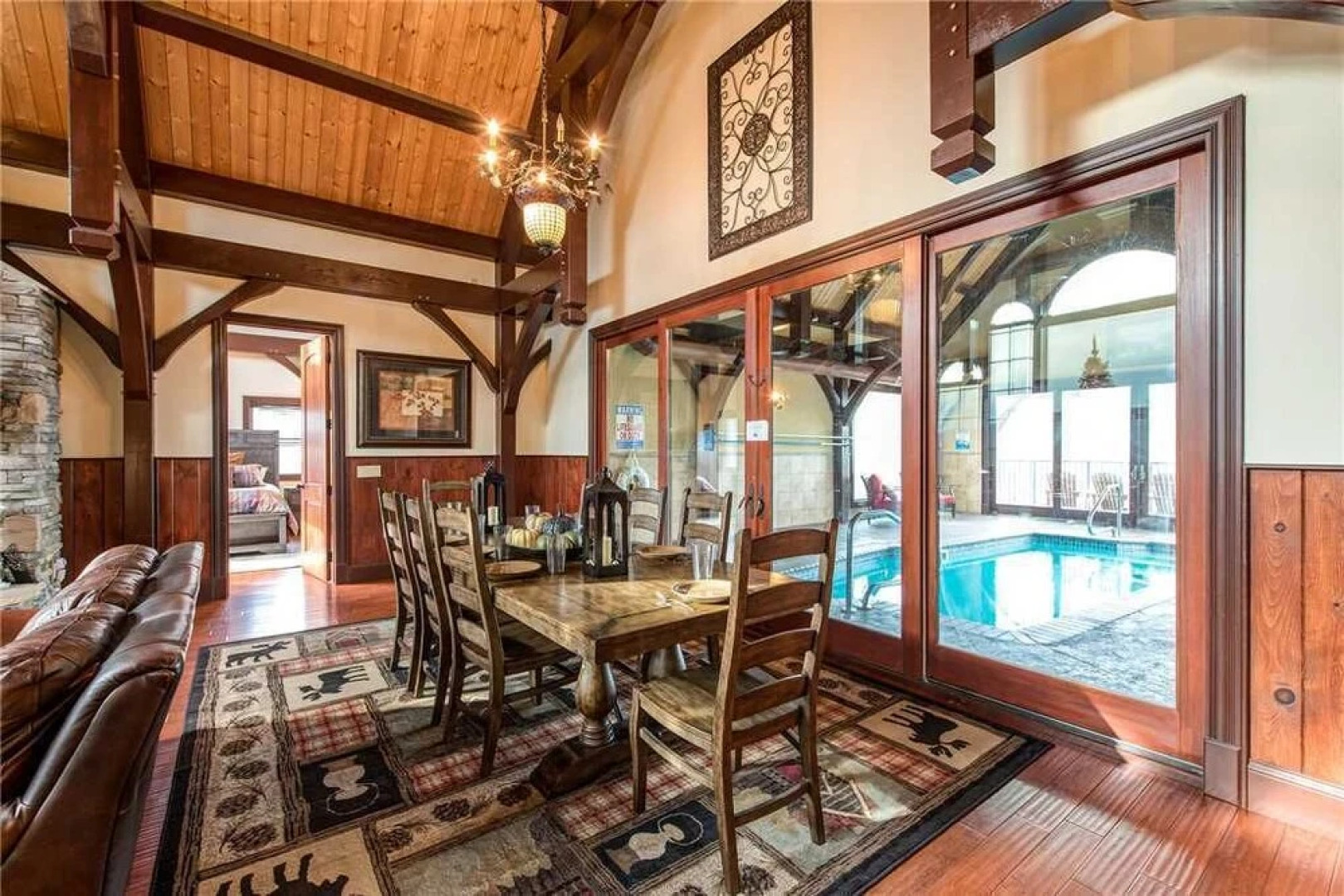 Pool On Summit Point - Four Bedroom Cabin