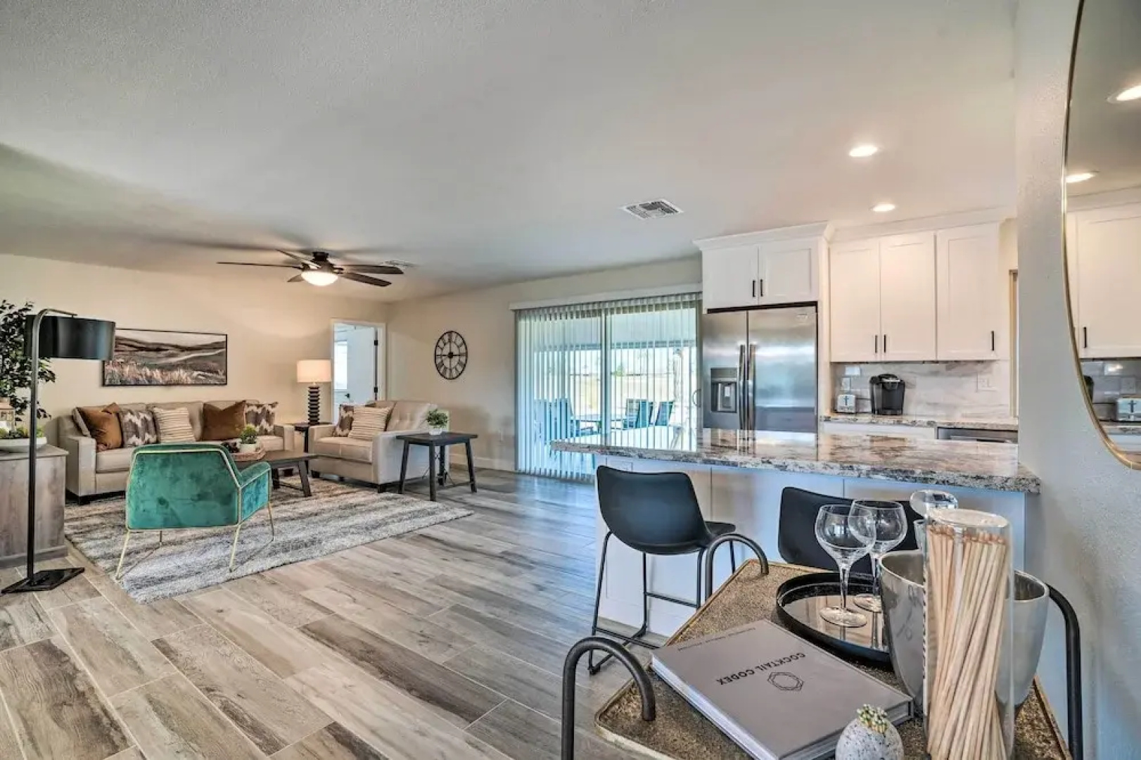 Patio, Grill: Home on Golf Course in Sun City!