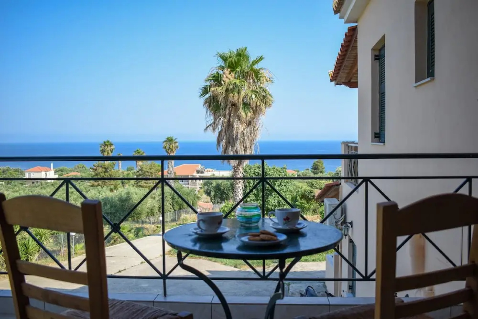 Panoramic seaview close to the beach