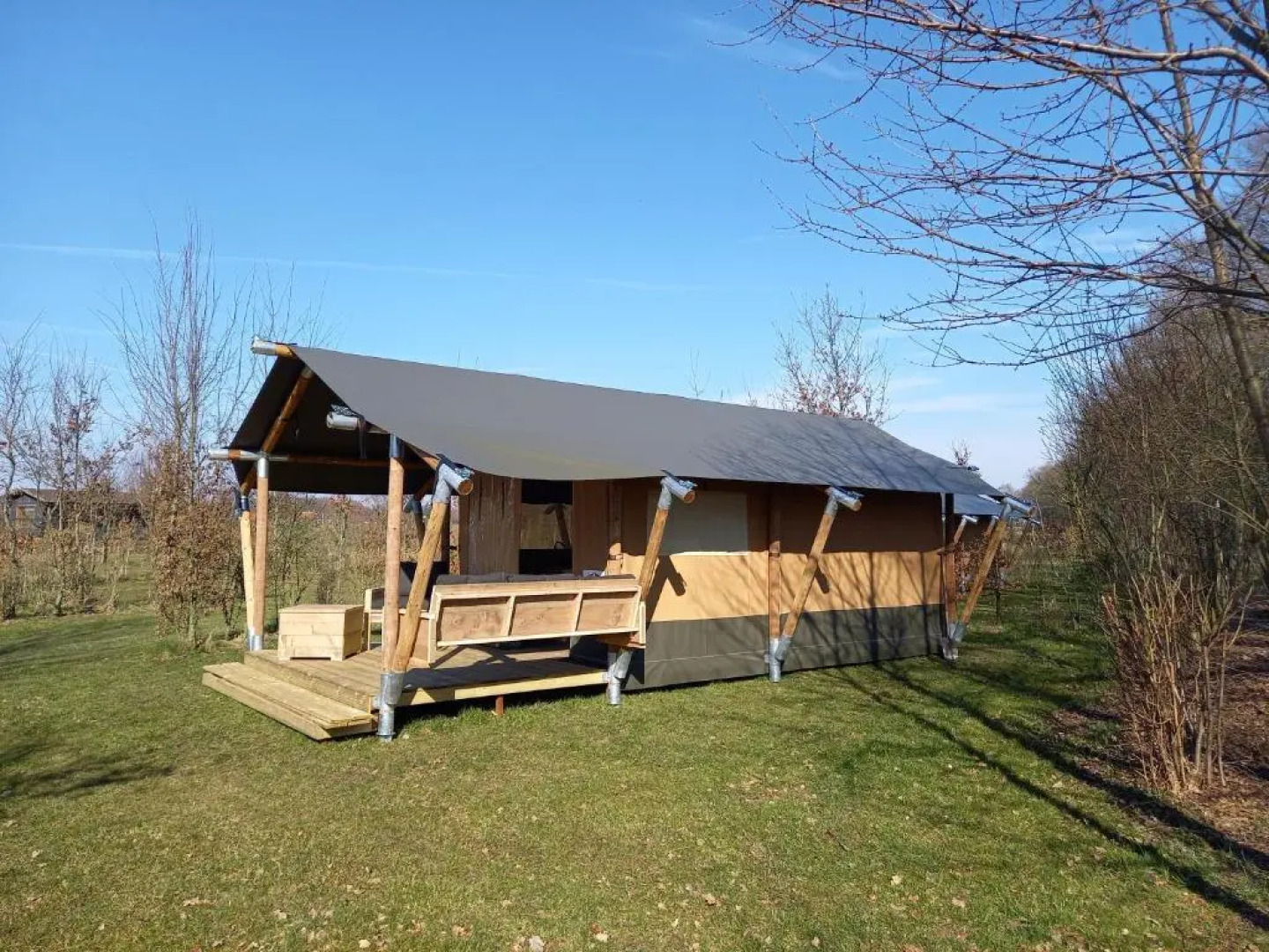 Wellness Camping Stoltenborg Safari Tent 1