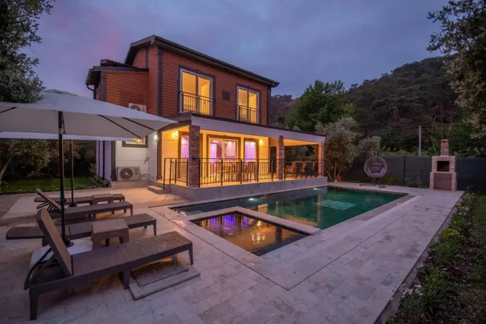 Villa Close to Inlice Beach With Pool in Fethiye