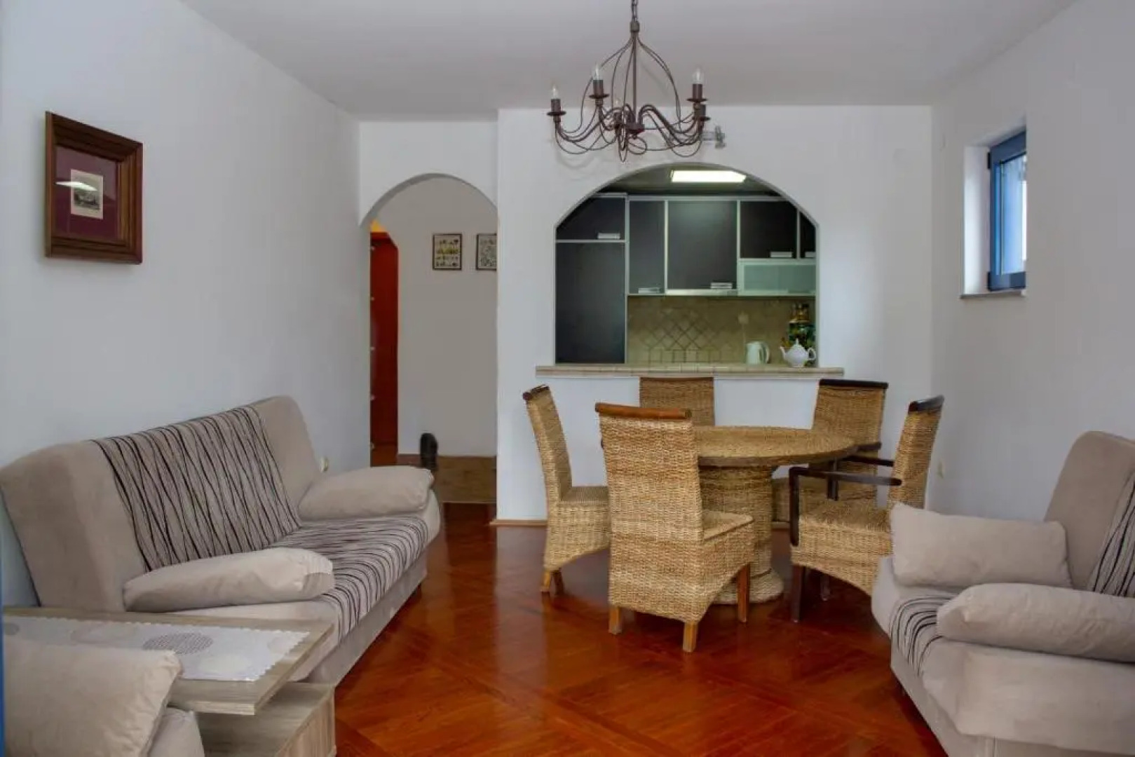 Аппартаменты с 2 спальнями в Пржно.