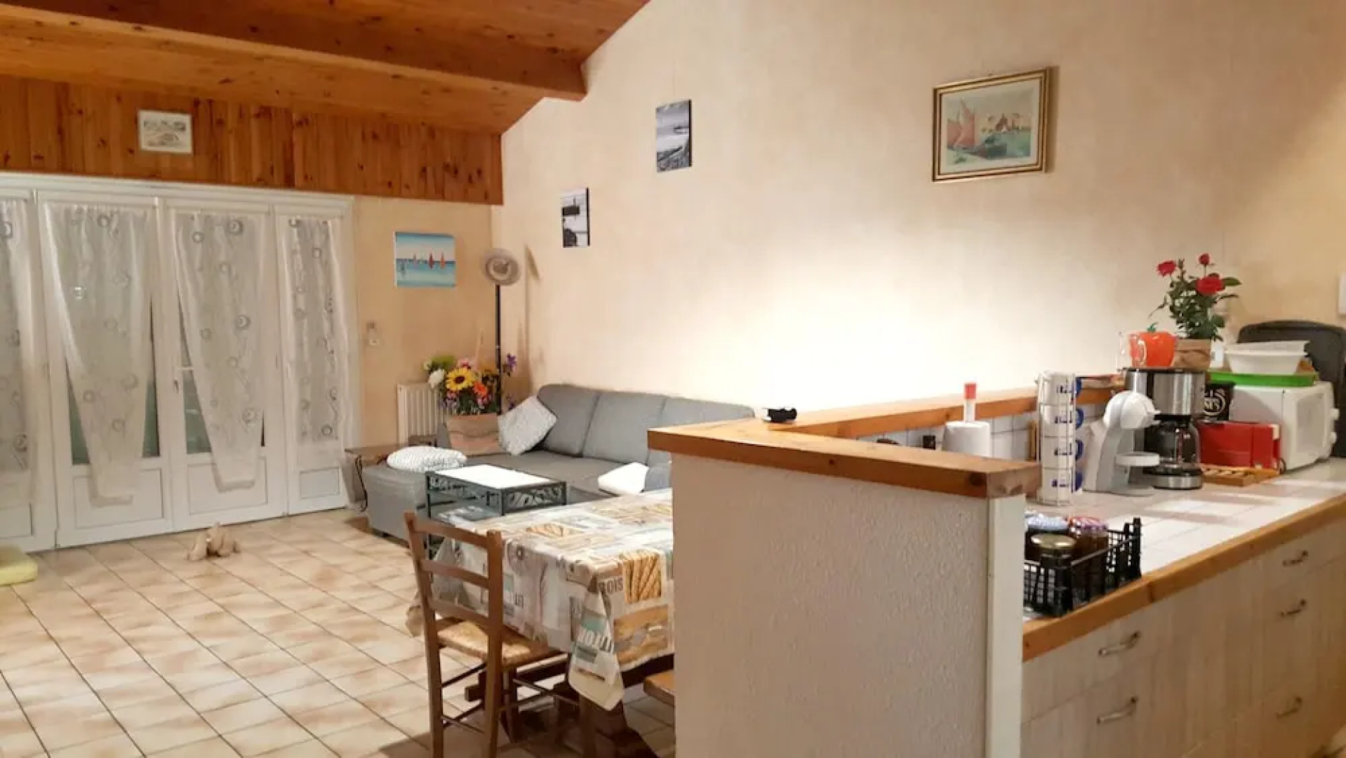 House With 3 Bedrooms in Saint-michel-chef-chef, With Enclosed Garden