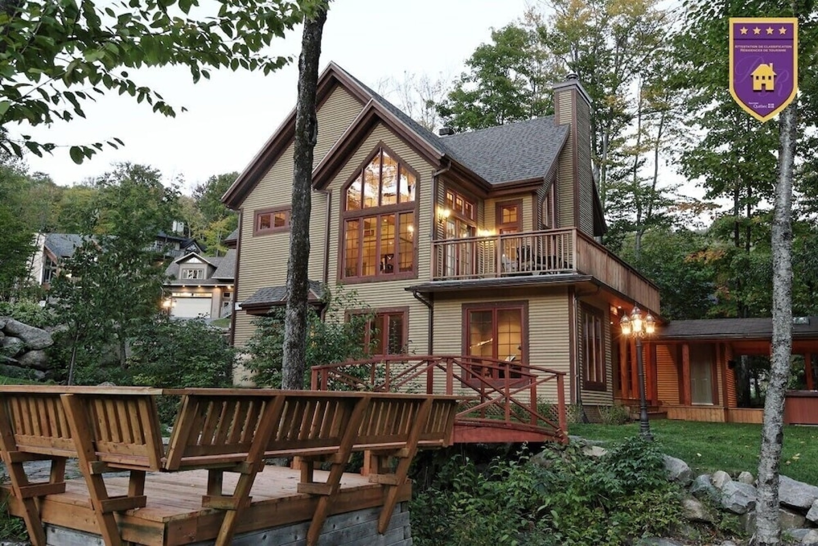 Rare CITQ (240284) 4 Star Mountain Chalet