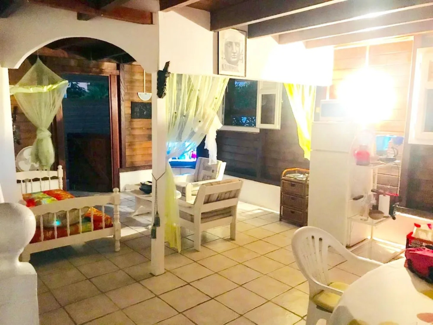 House With one Bedroom in Le Vauclin, With Pool Access, Enclosed Garde