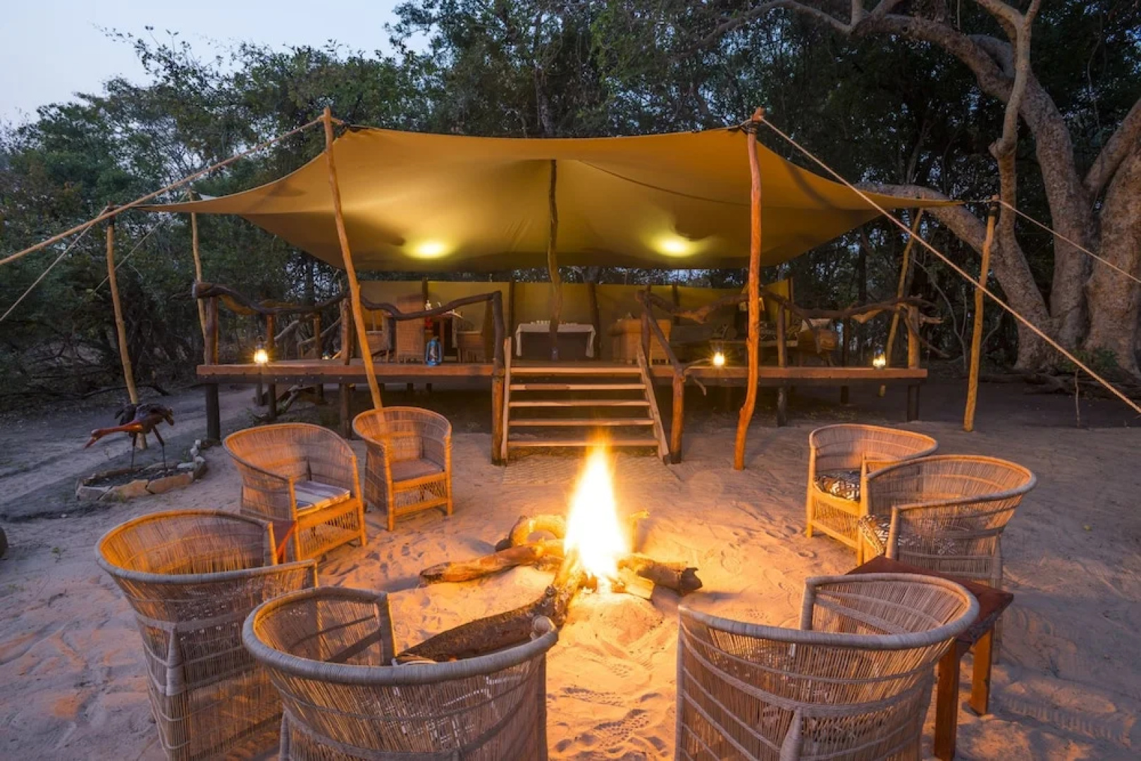 Mukambi Fig Tree Bush Camp – All Inclusive