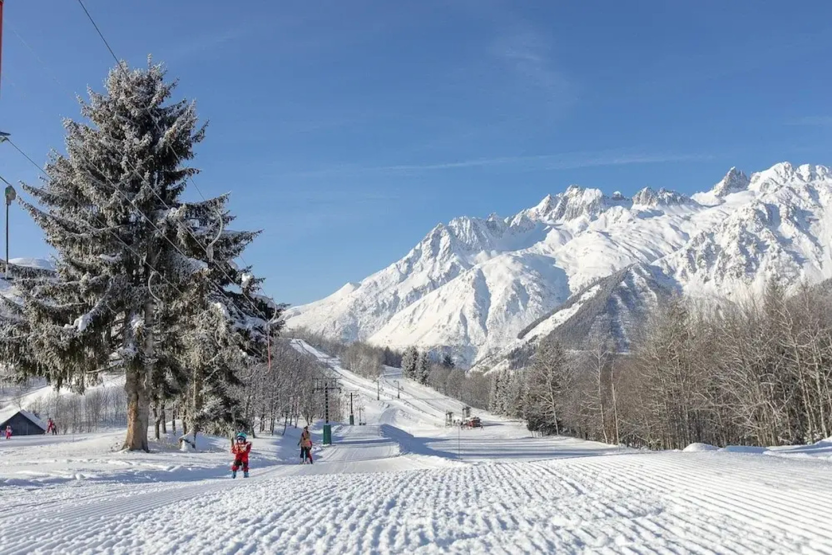 Studio in France With Ski Slope Access