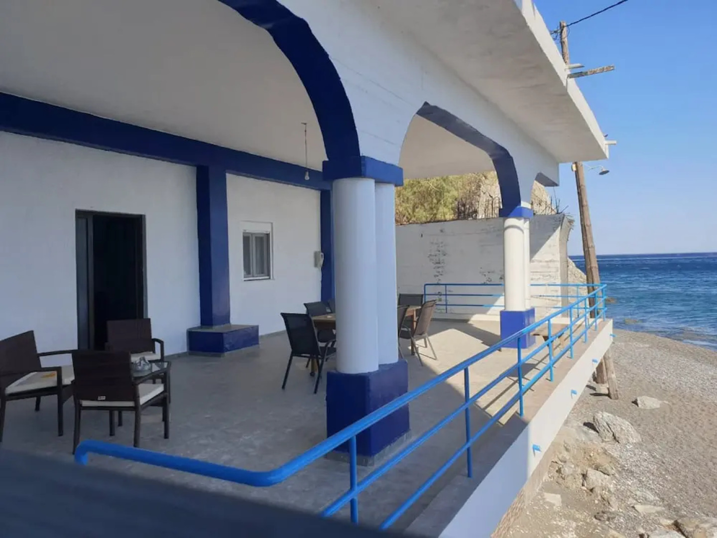 Seaside Cozy House ON THE SEASouth Crete