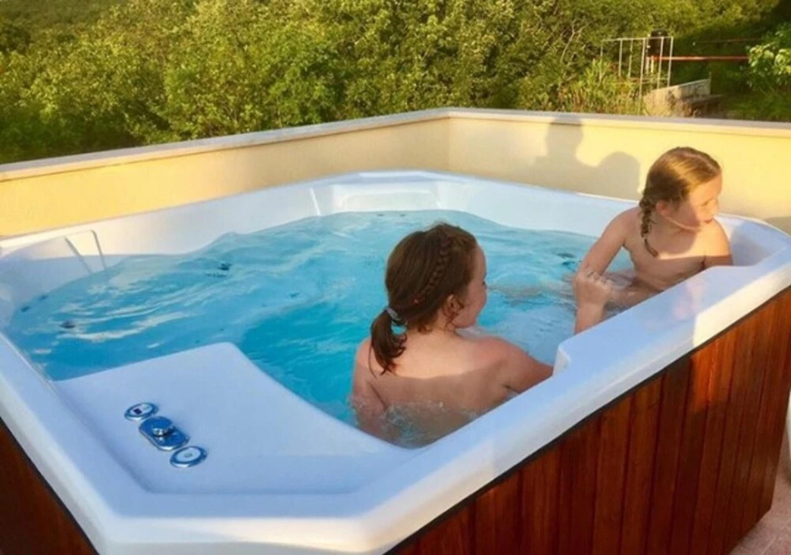 Villa With 4 Bedrooms in Klimno, With Wonderful sea View, Indoor Pool,