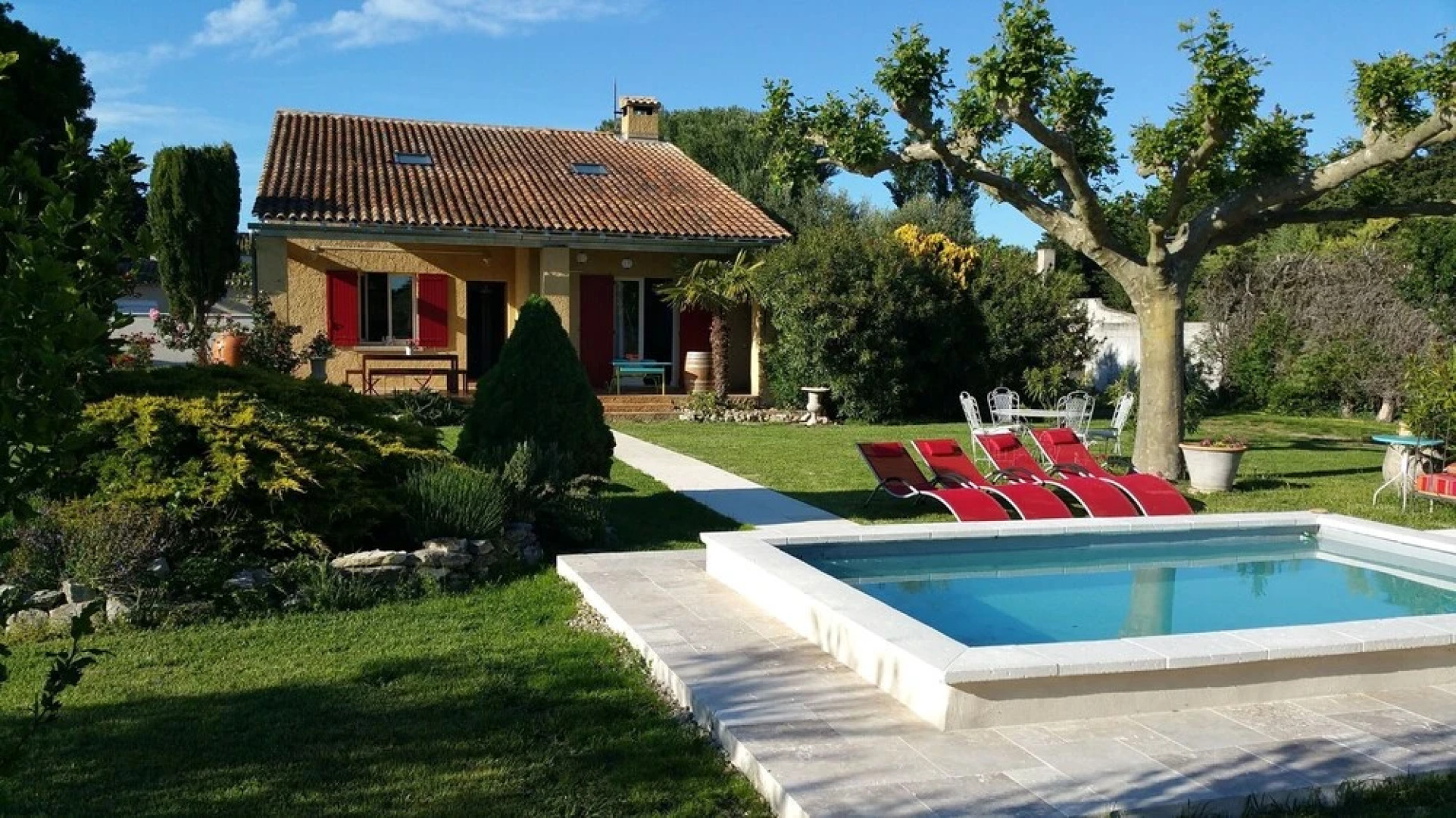Villa With 3 Bedrooms in Velleron, With Private Pool, Enclosed Garden