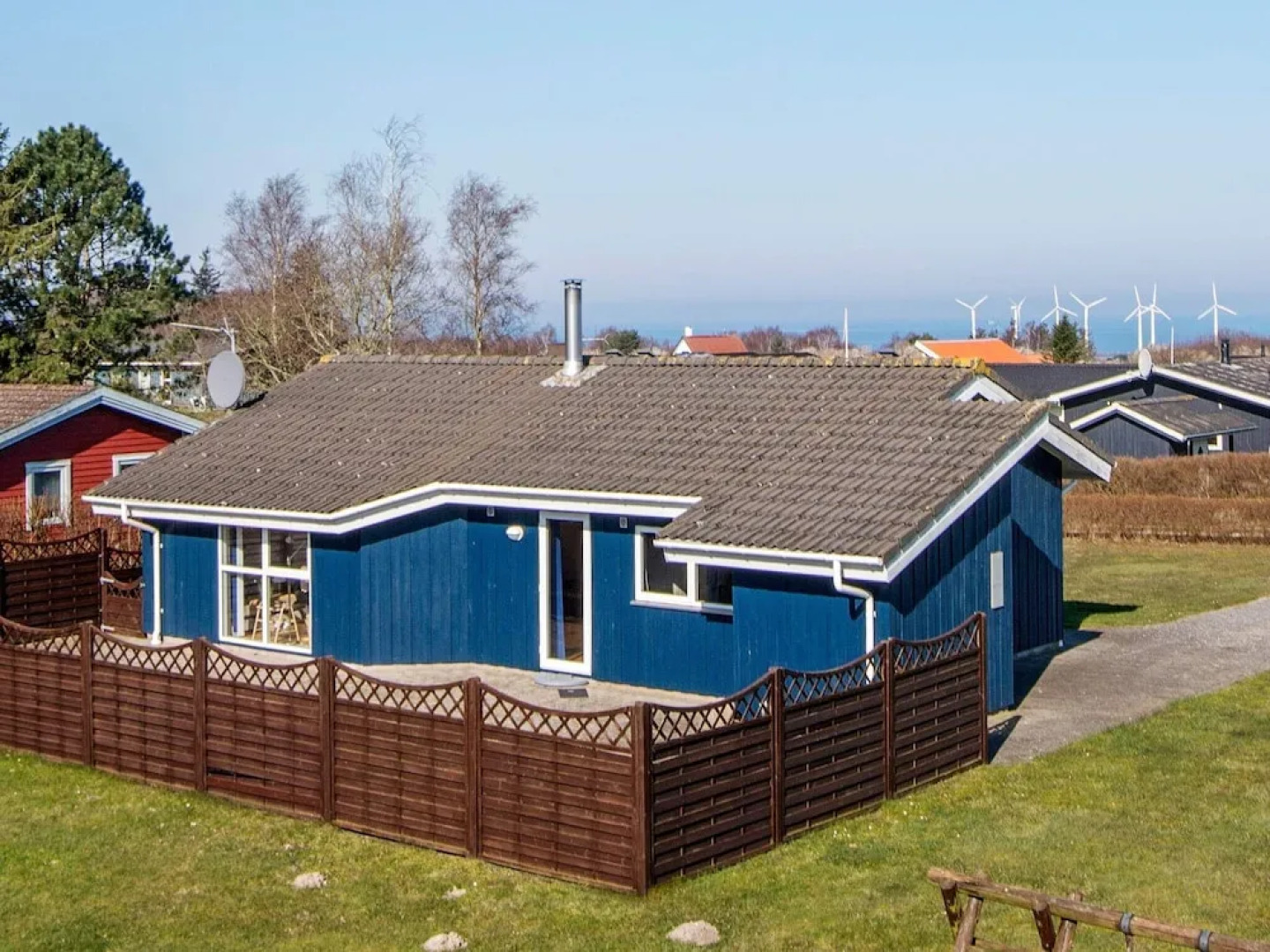 5 person holiday home on a holiday park in Glesborg