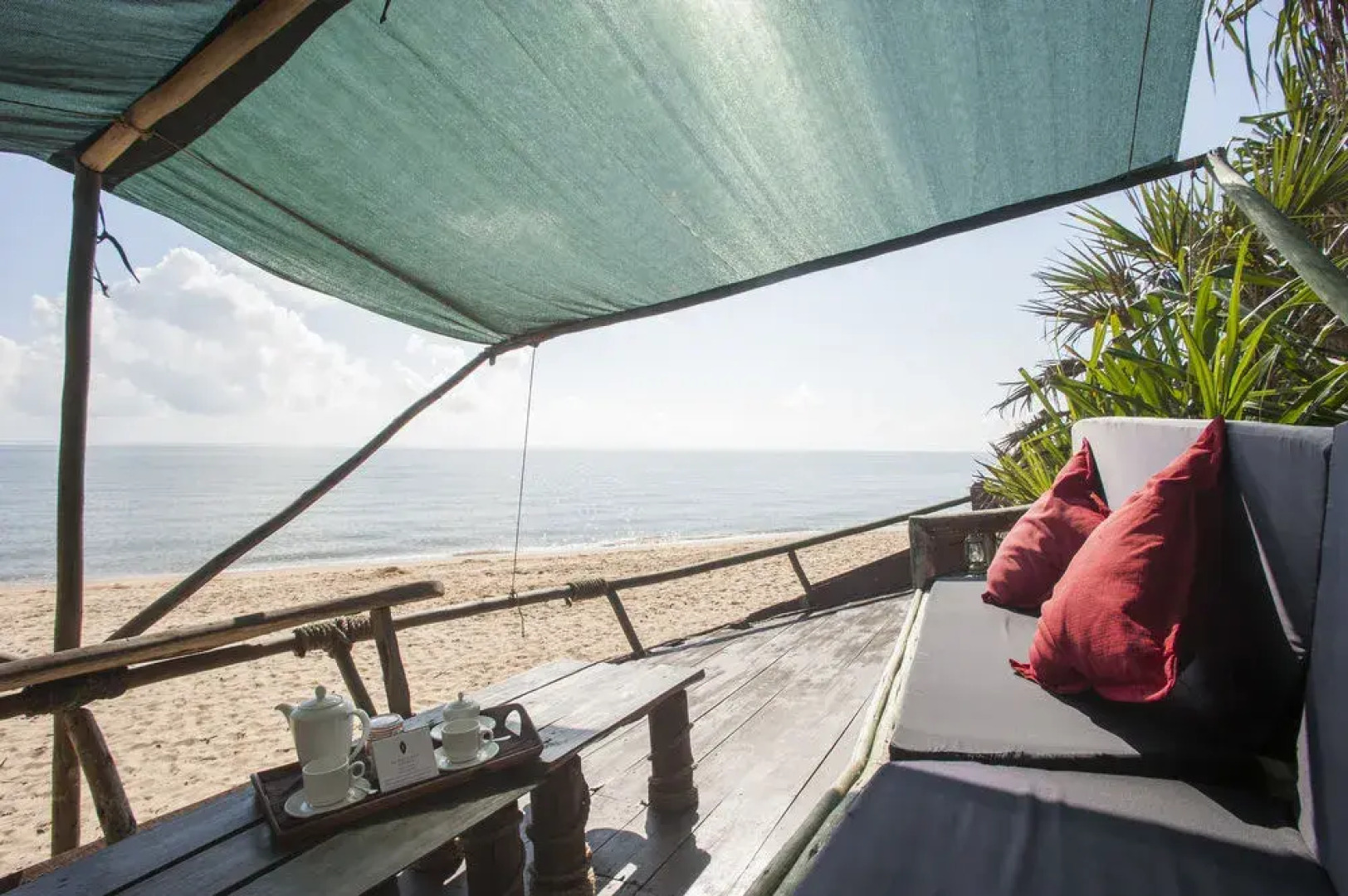 Saadani Safari Lodge - bush, river, beach