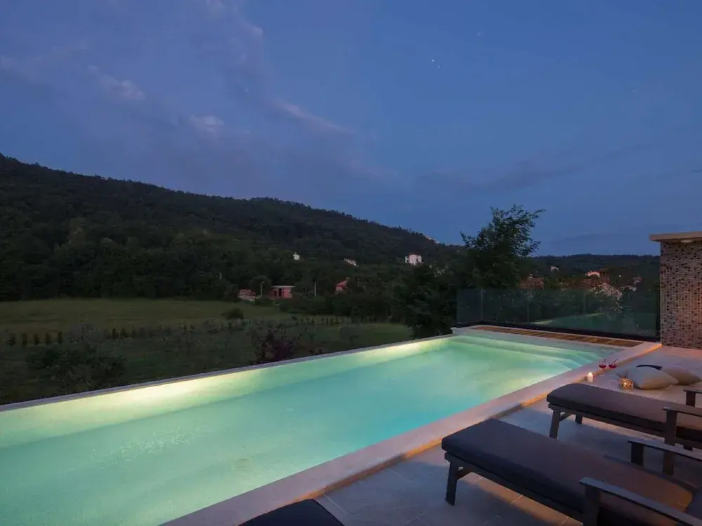 Villa With Pool Surrounded by Woods in Labin