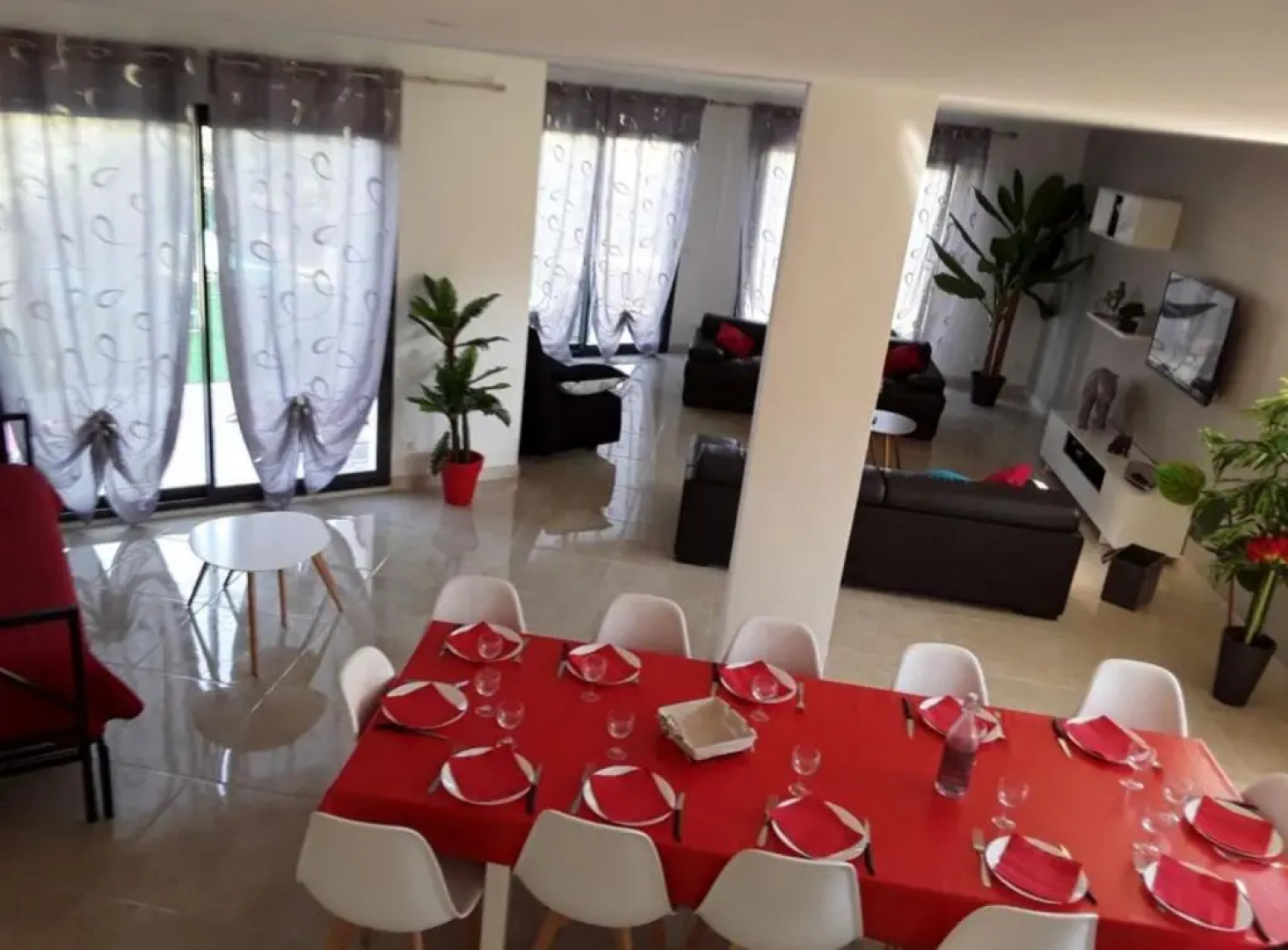 Villa en bord de plage