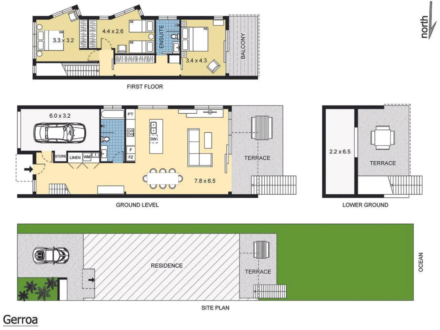 VILLA NOVA Gerroa 4pm check out Sundays