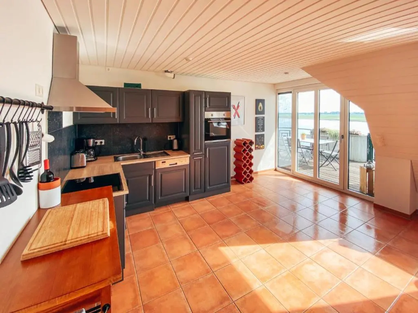 Rheinloft 3 - Große Giebelwohnung mit Dachterrassen an der Rheinpromenade