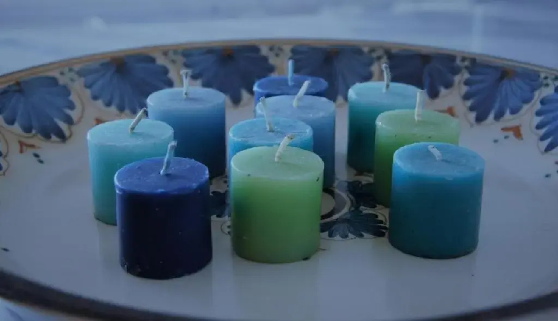 Sfondo Blu Villa sul mare