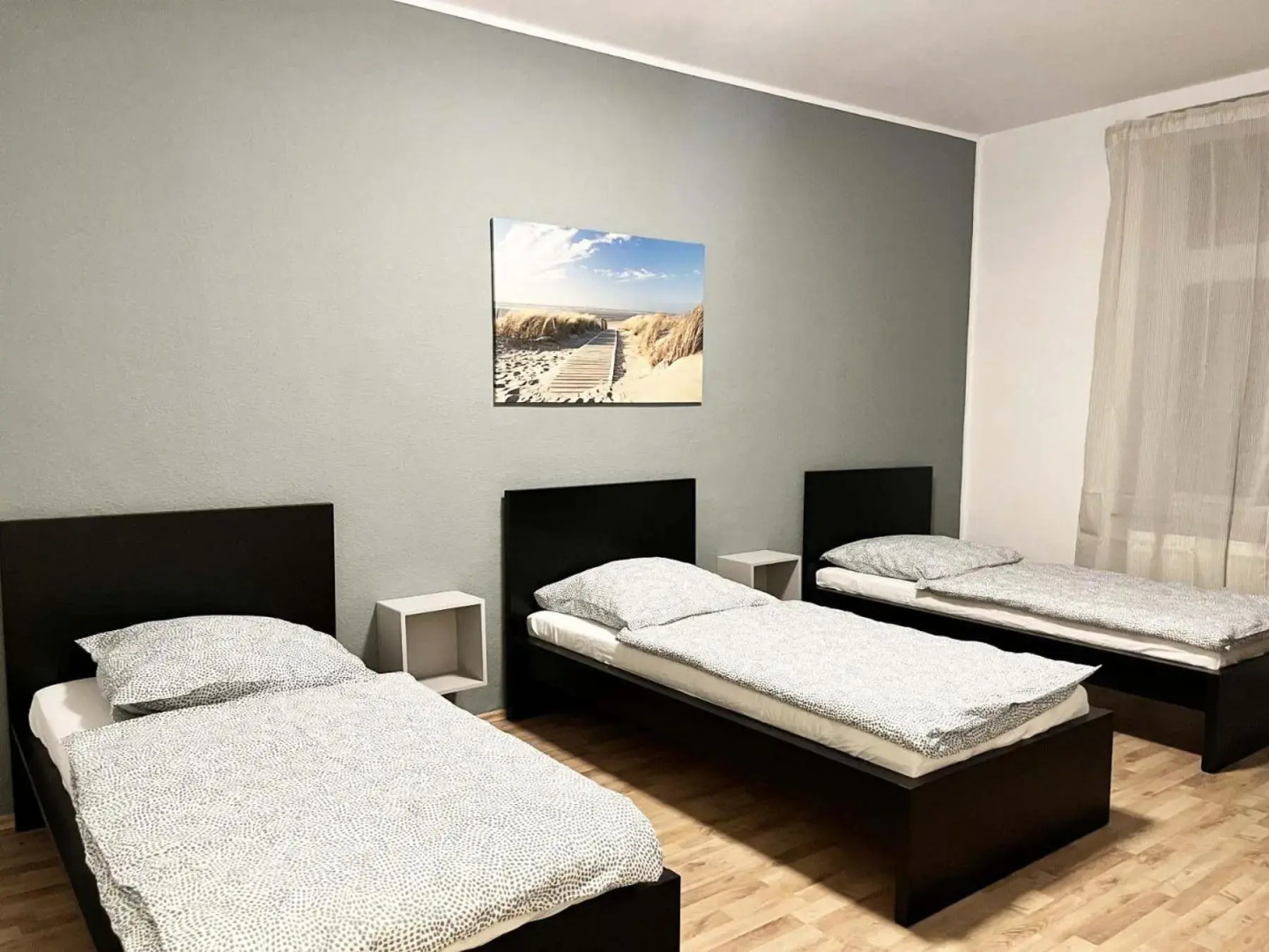 cosy three room apartment with flatscreen TV