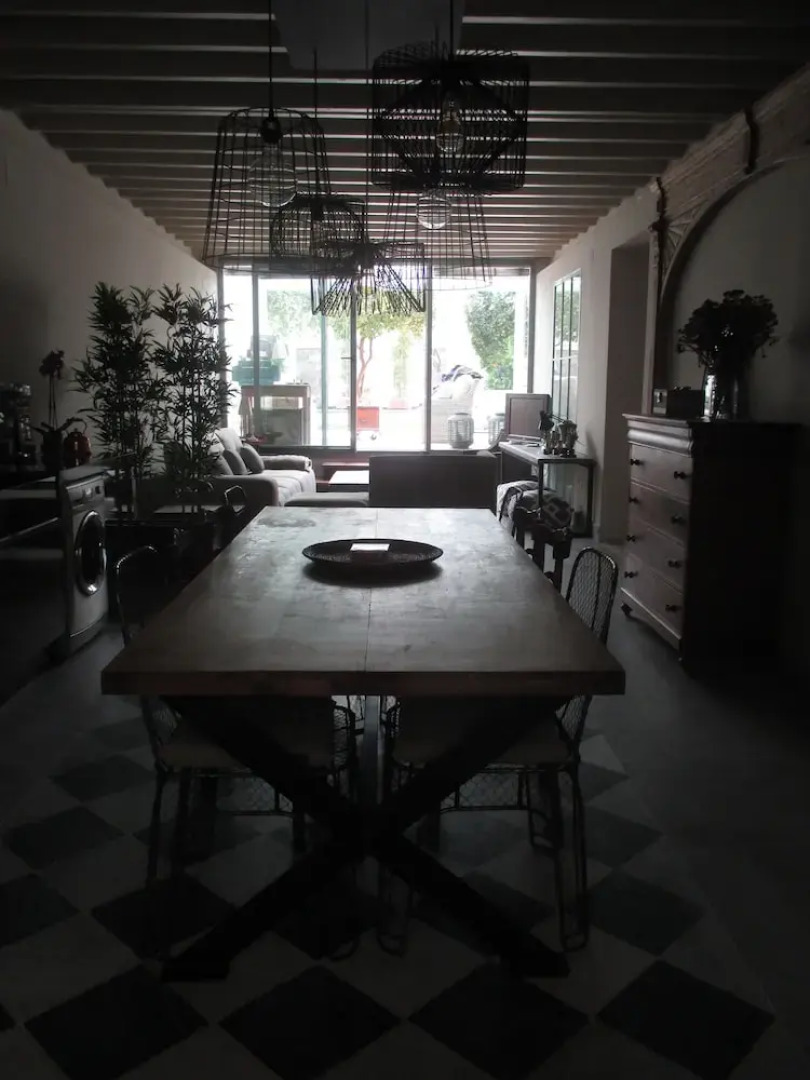 Apartamento Bizcocheros con piscina y jardin