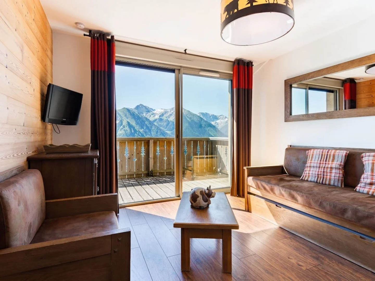 Nice Apartment With Balcony Just 500 m. From the ski Lift