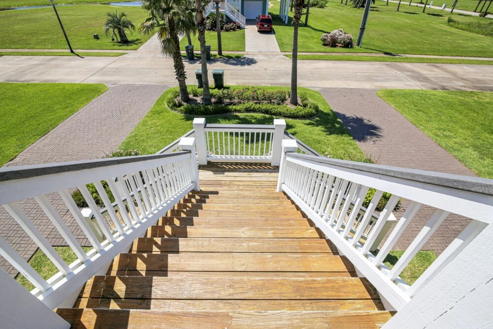 Beachfront Flamingo by RedAwning