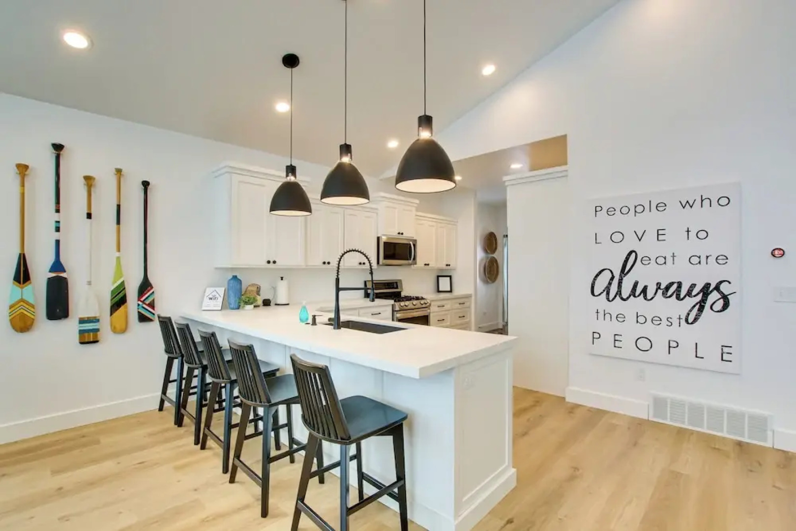 Pool Access & Lake Views: Modern Garden City Home