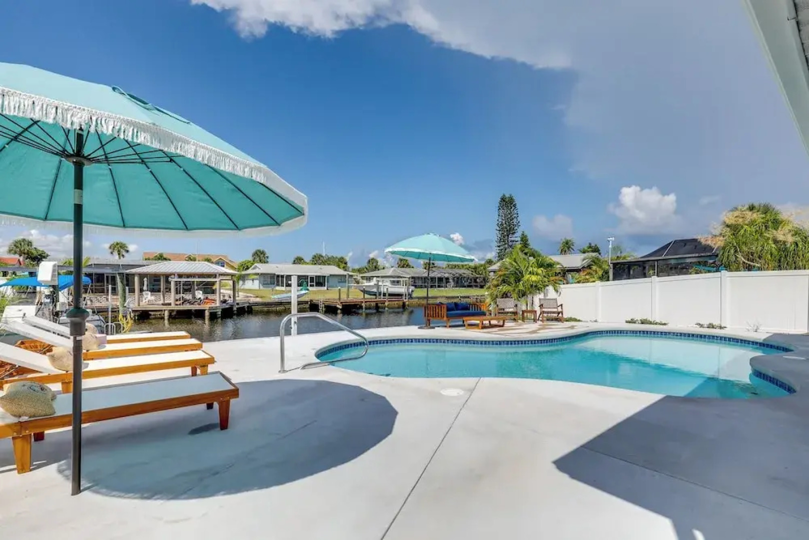 Luxury Apollo Beach Retreat w/ Private Pool & Dock