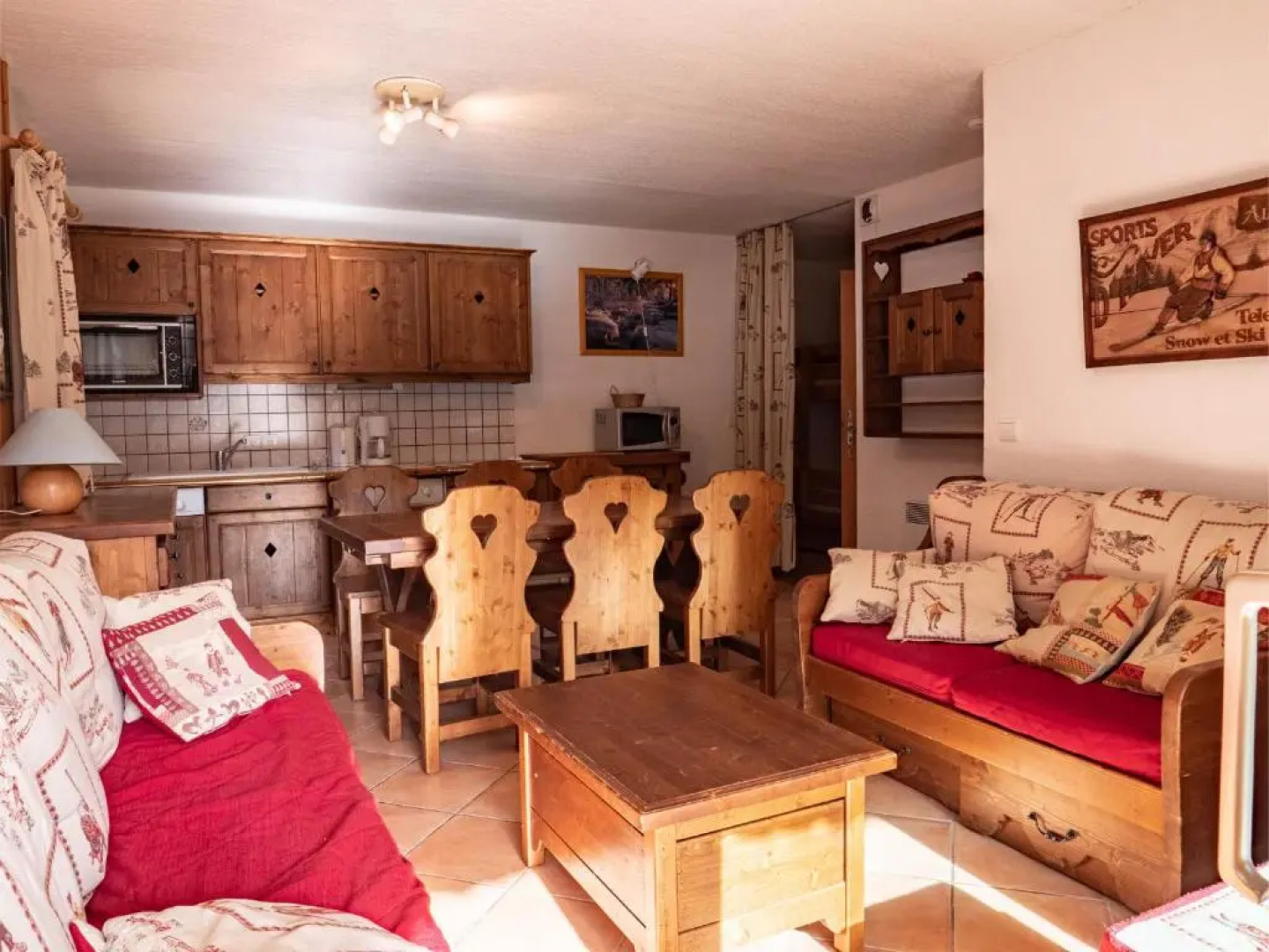 Appartement Méribel, 3 pièces, 7 personnes - FR-1-355-159