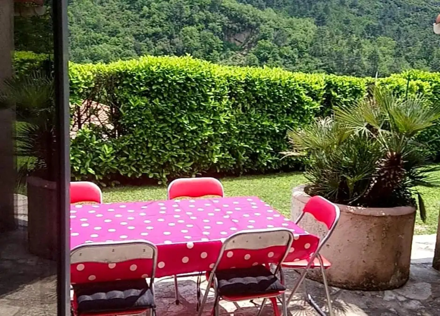 La beauté de l'arrière pays Nicois