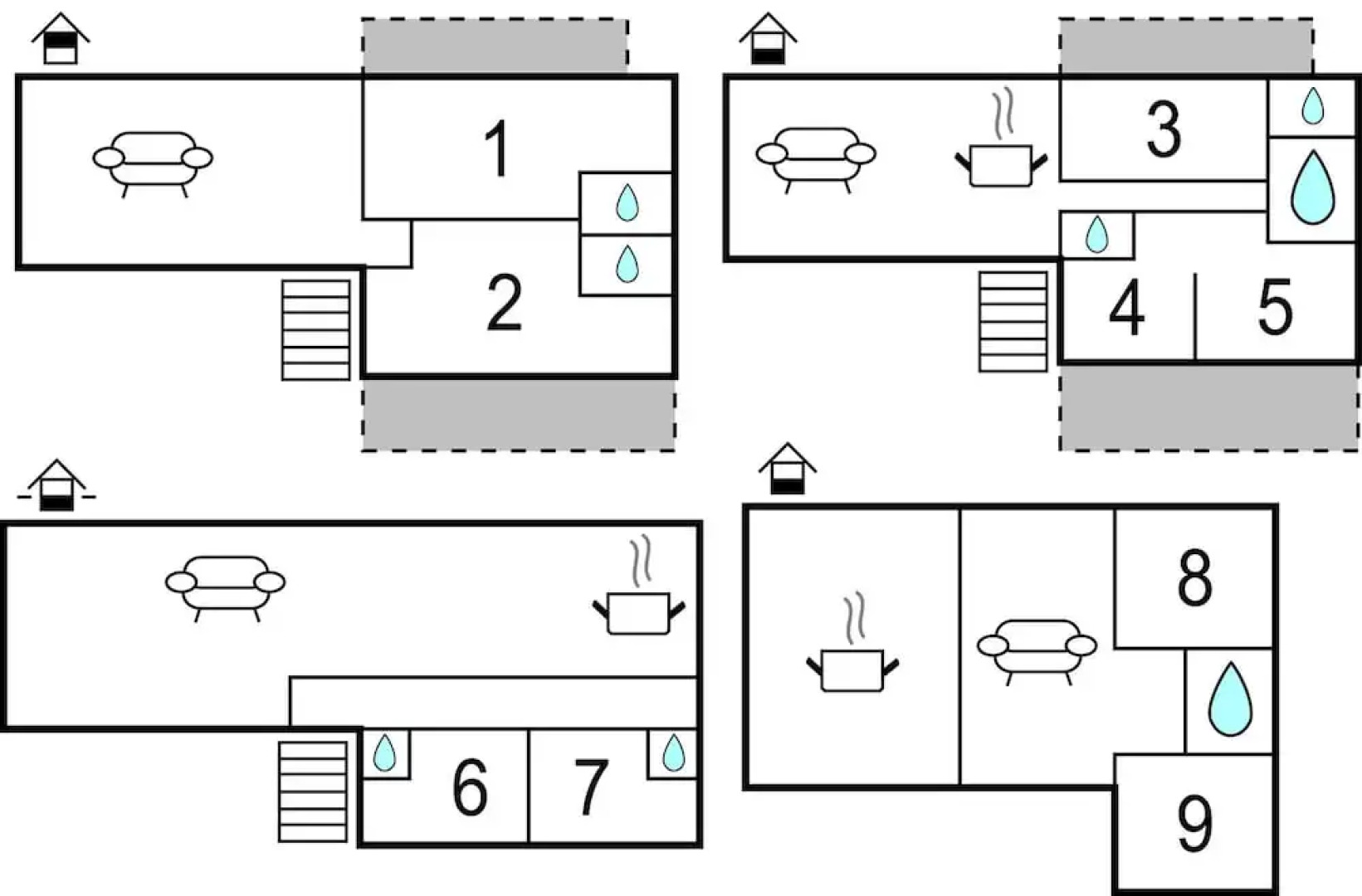 Amazing Home in Kamena Vourla With Wifi and 9 Bedrooms