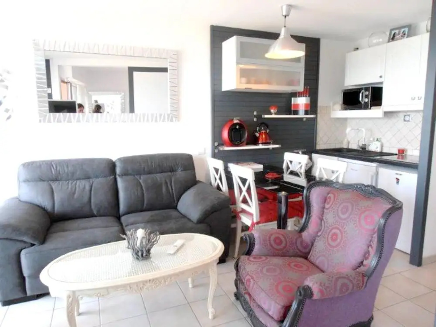 Apartment With one Bedroom in Anglet, With Wonderful sea View, Pool Ac