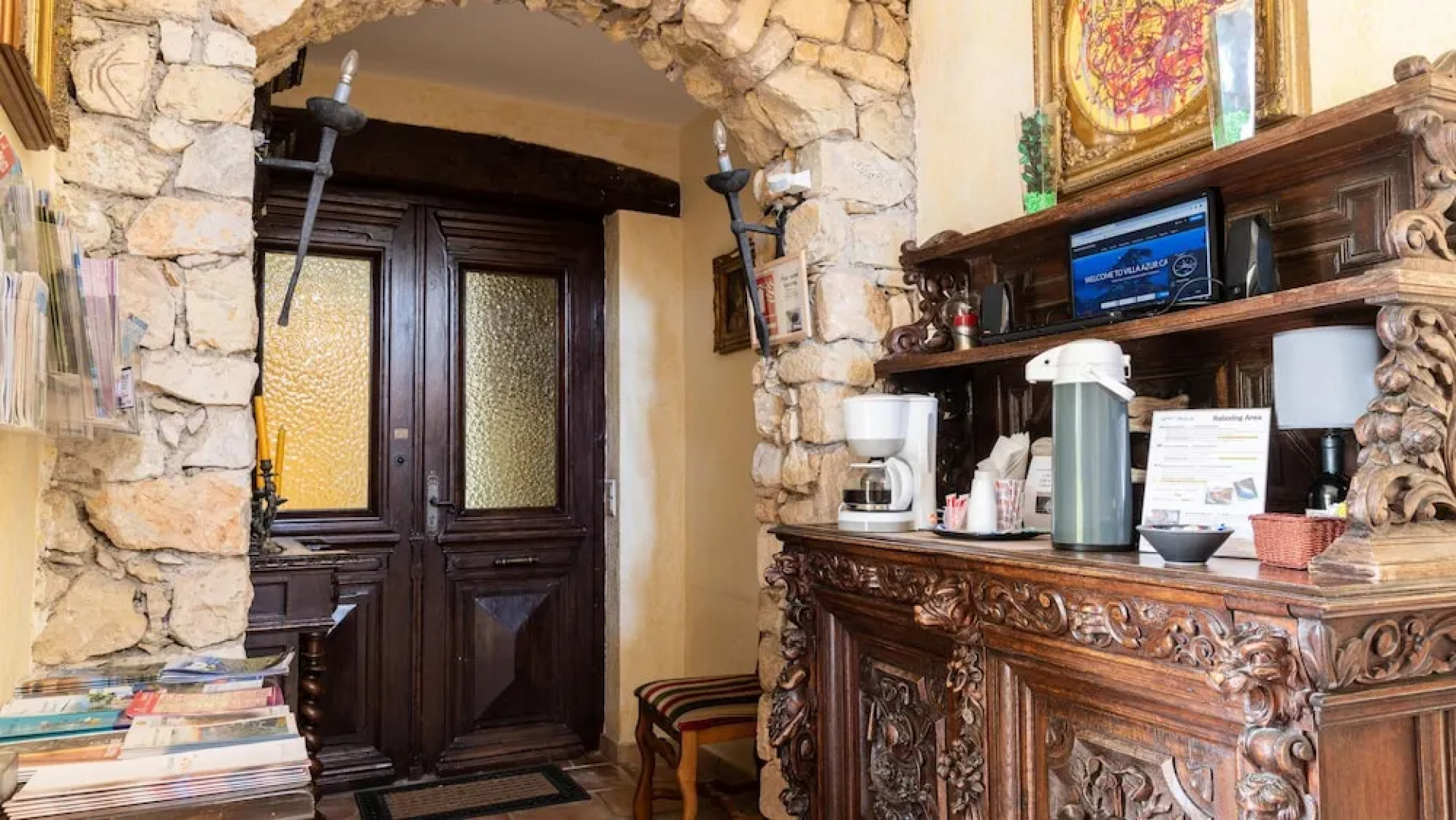 Villa Azur Cap D'ail Studio Apartment n.1 for 3 People