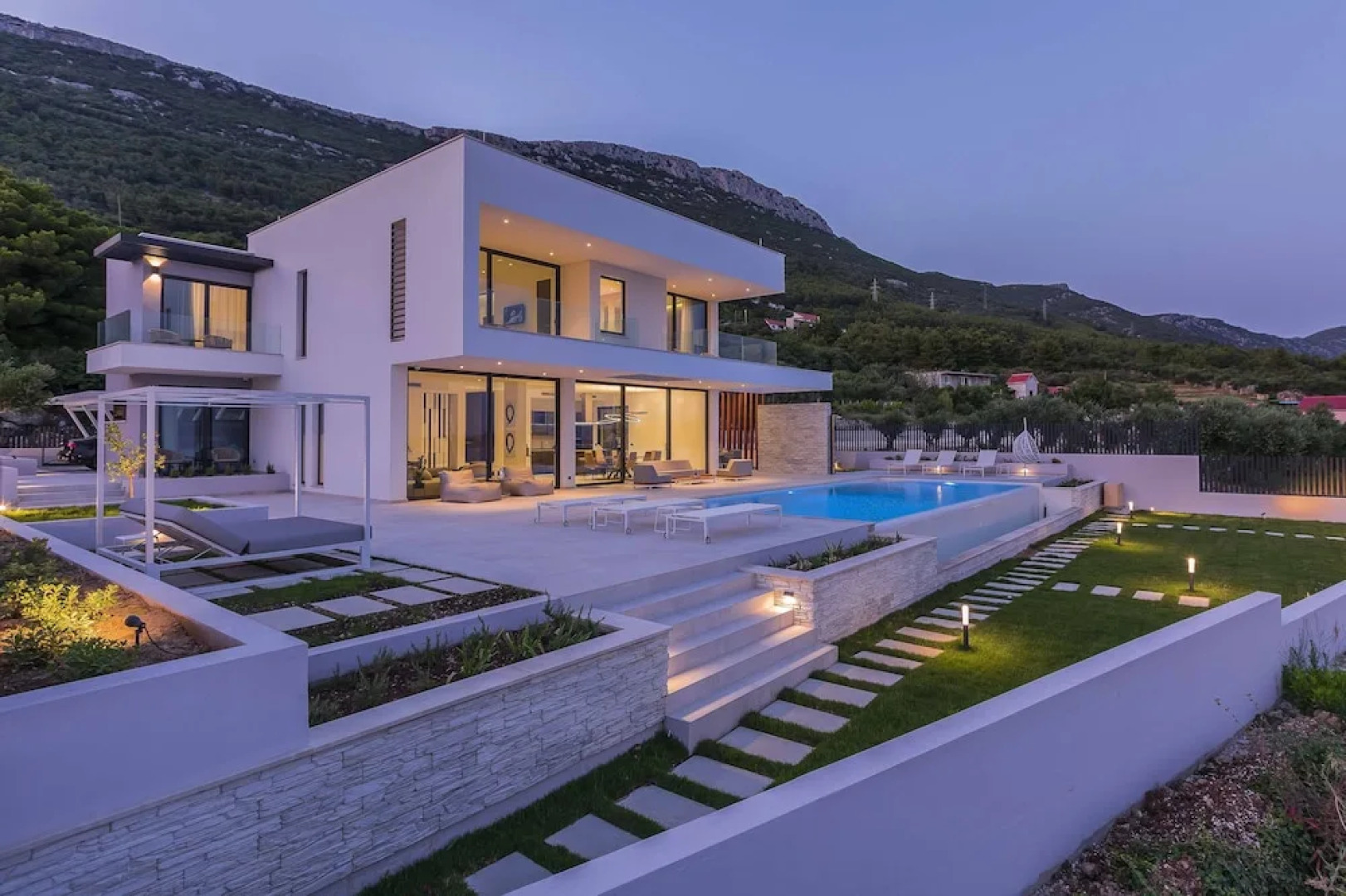 Villa Hedonist with Heated Pool