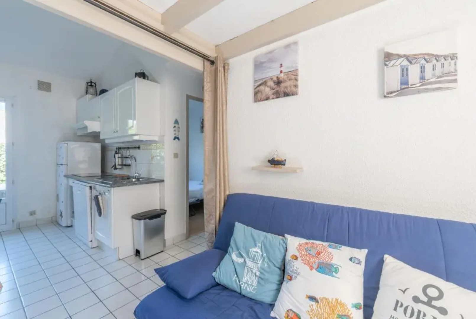 Maisonnette dans résidence calme - 200 m de la mer